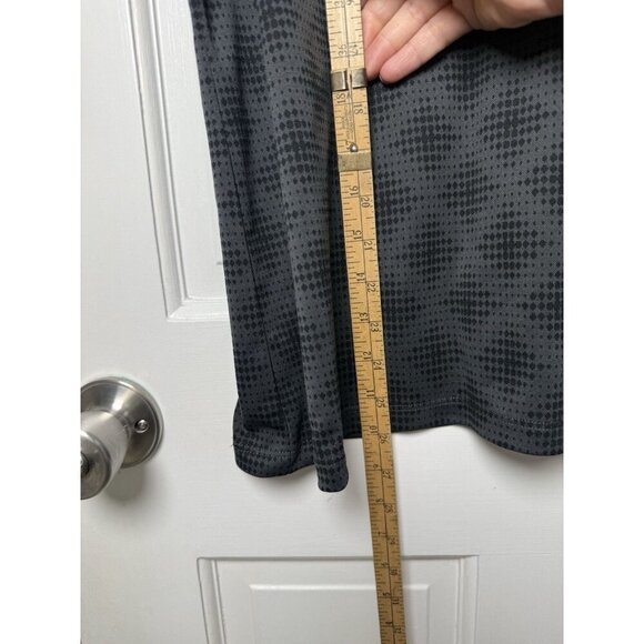 Izod Women’s Black Golf Polo/Shirt With Diamond Pattern Size XL - Picture 7 of 8